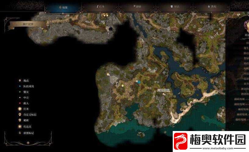 博德之门-3-如何从茶室前往幽暗地域：深度探索指南