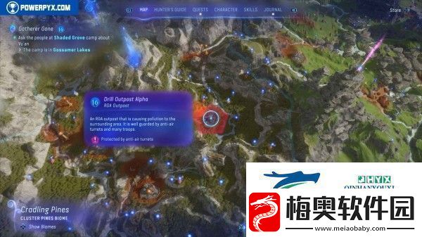 阿凡达潘多拉边境全RDA哨站位置分享