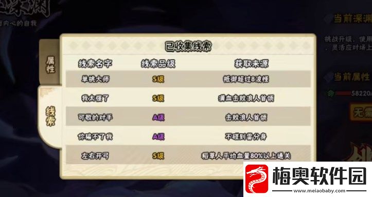 火影忍者手游无限深渊线索汇总-2022无限深渊线索任务攻略合集