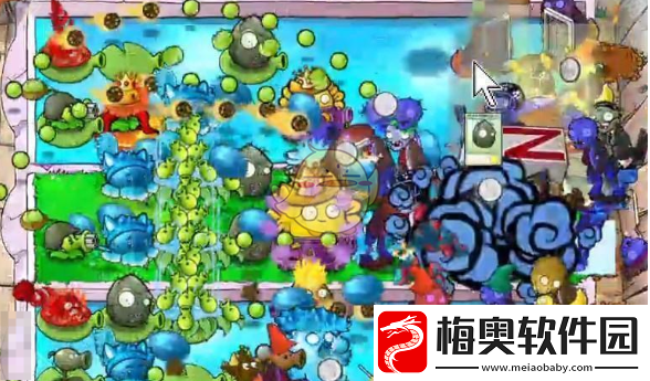 植物大战僵尸杂交版挑战模式第65关怎么过关