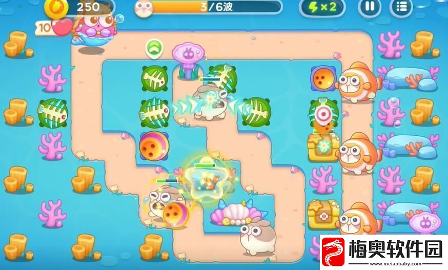 保卫萝卜4海的闺女第55关怎么过