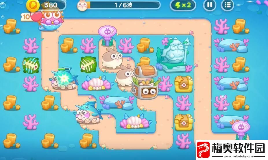 保卫萝卜4海的闺女第55关怎么过：攻略教你巧妙躲避