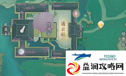 射雕手游吟咏台位置在哪
