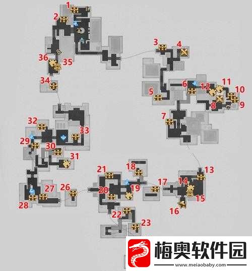 崩坏星穹铁道匹诺康尼地图攻略大全：克劳克影视乐园宝箱全收集点位指南