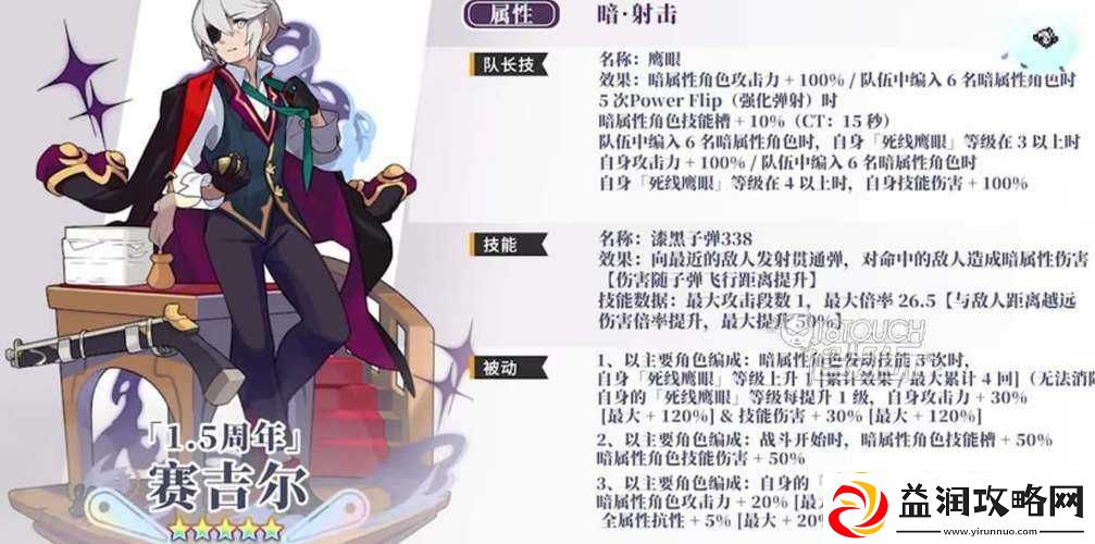 世界弹射物语赛吉尔角色全方位深度解析及高效配队实战攻略