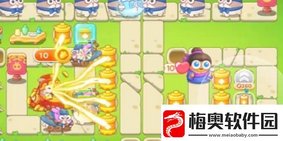 保卫萝卜4浪漫七夕第9关图文攻略
