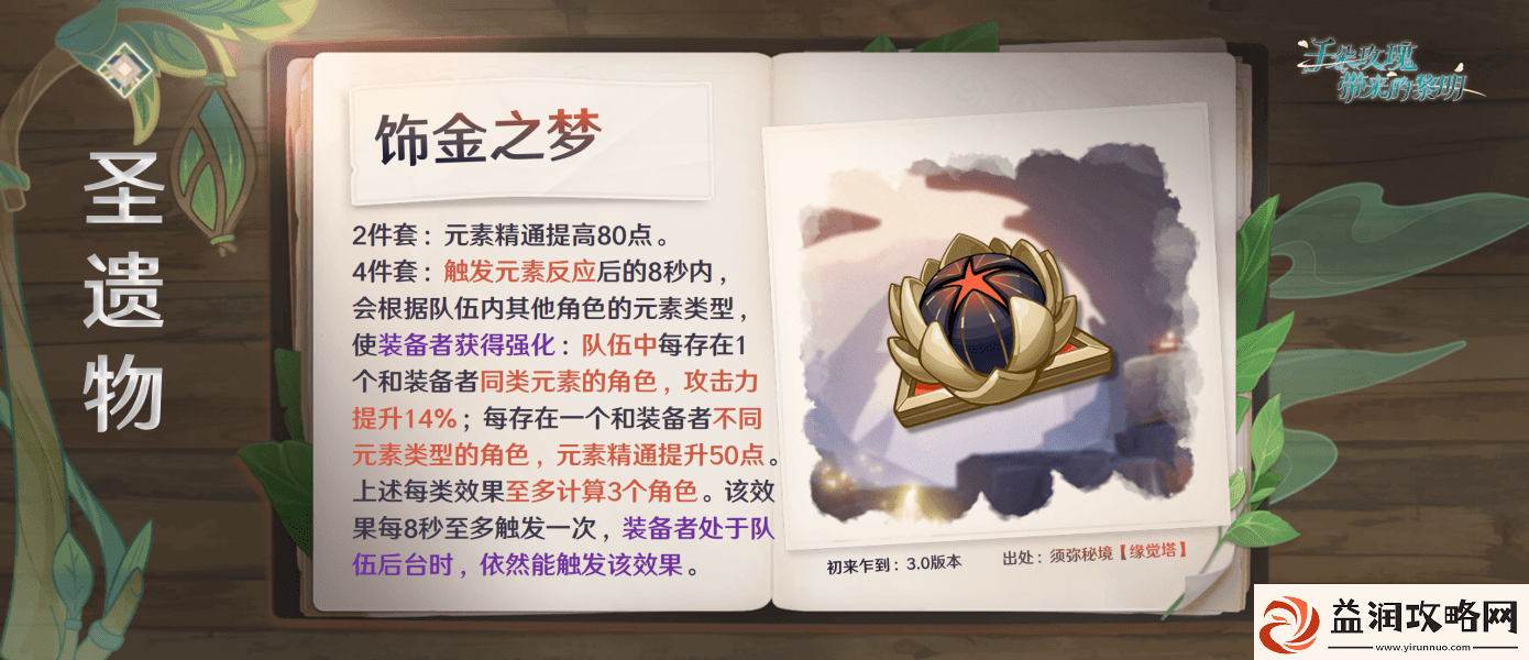 原神饰金之梦在哪刷