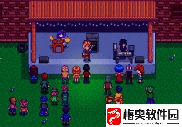 星露谷物语山姆演出车站位置在哪