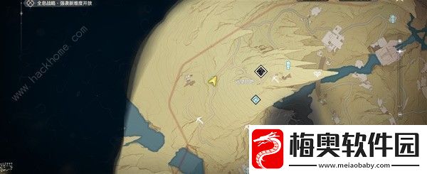 鸣潮红针晶簇采集路线分布图