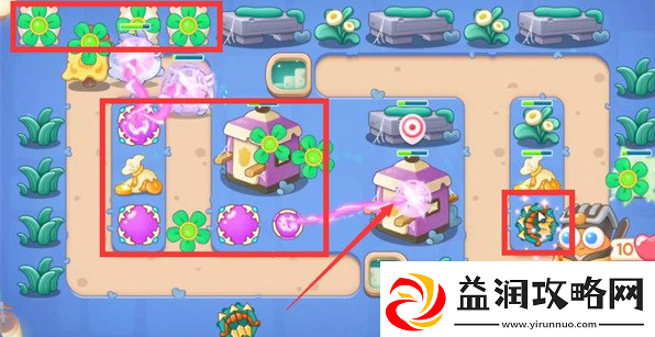 保卫萝卜4阿波道长第14关攻略