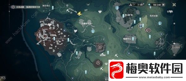 鸣潮红针晶簇采集路线分布图
