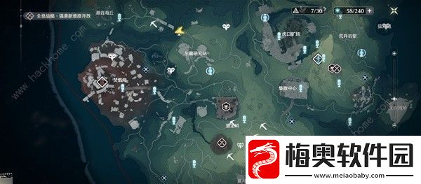 鸣潮红针晶簇采集路线分布图