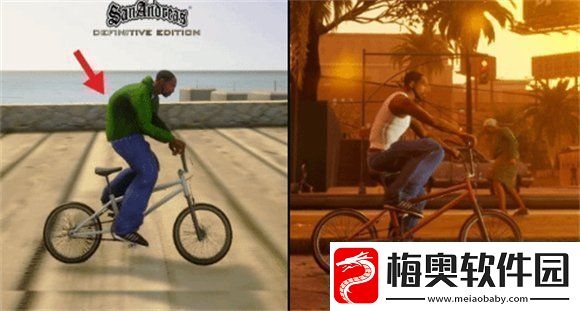 侠盗猎车手三部曲终极版更新后光照对比视频：改进了画面效果