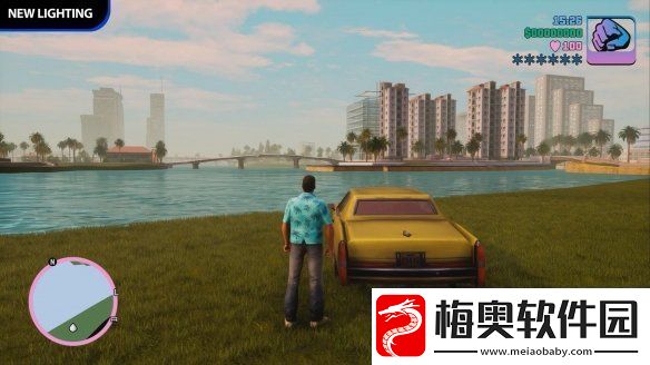 侠盗猎车手三部曲终极版更新后光照对比视频