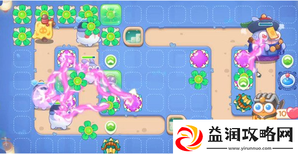 保卫萝卜4阿波道长第14关攻略