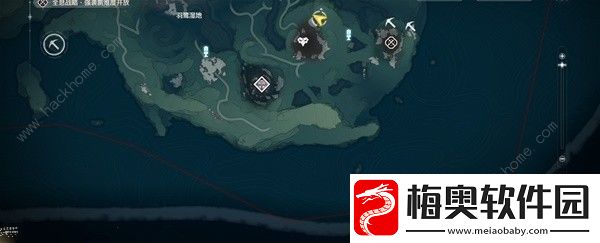 鸣潮红针晶簇采集路线分布图