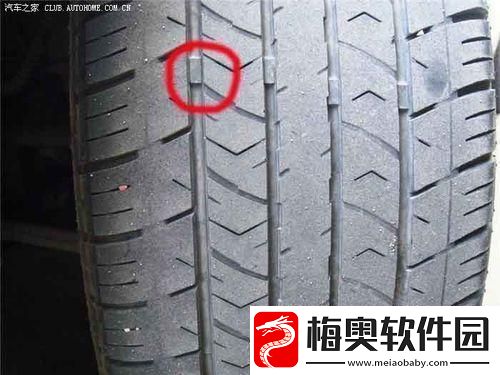 轮胎那道合模线是胎记还是瑕疵