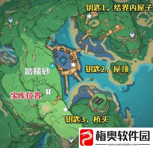 原神踏鞴砂山洞神秘钥匙位置大解密：详细指南助你轻松寻找山洞钥匙位置