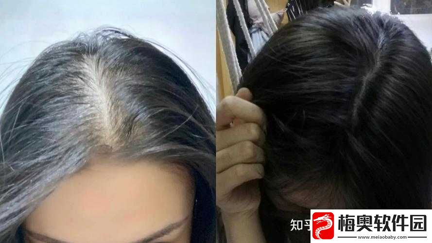折腾了一个多小时才弄出来的头发