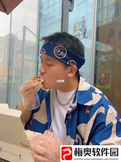 网红小鲜肉吃帅小伙的大