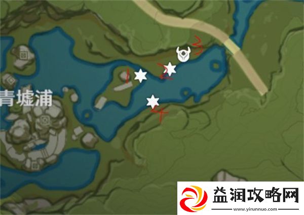 原神古时孤影青墟浦勘探点在哪-青墟浦勘探点位置分布图一览