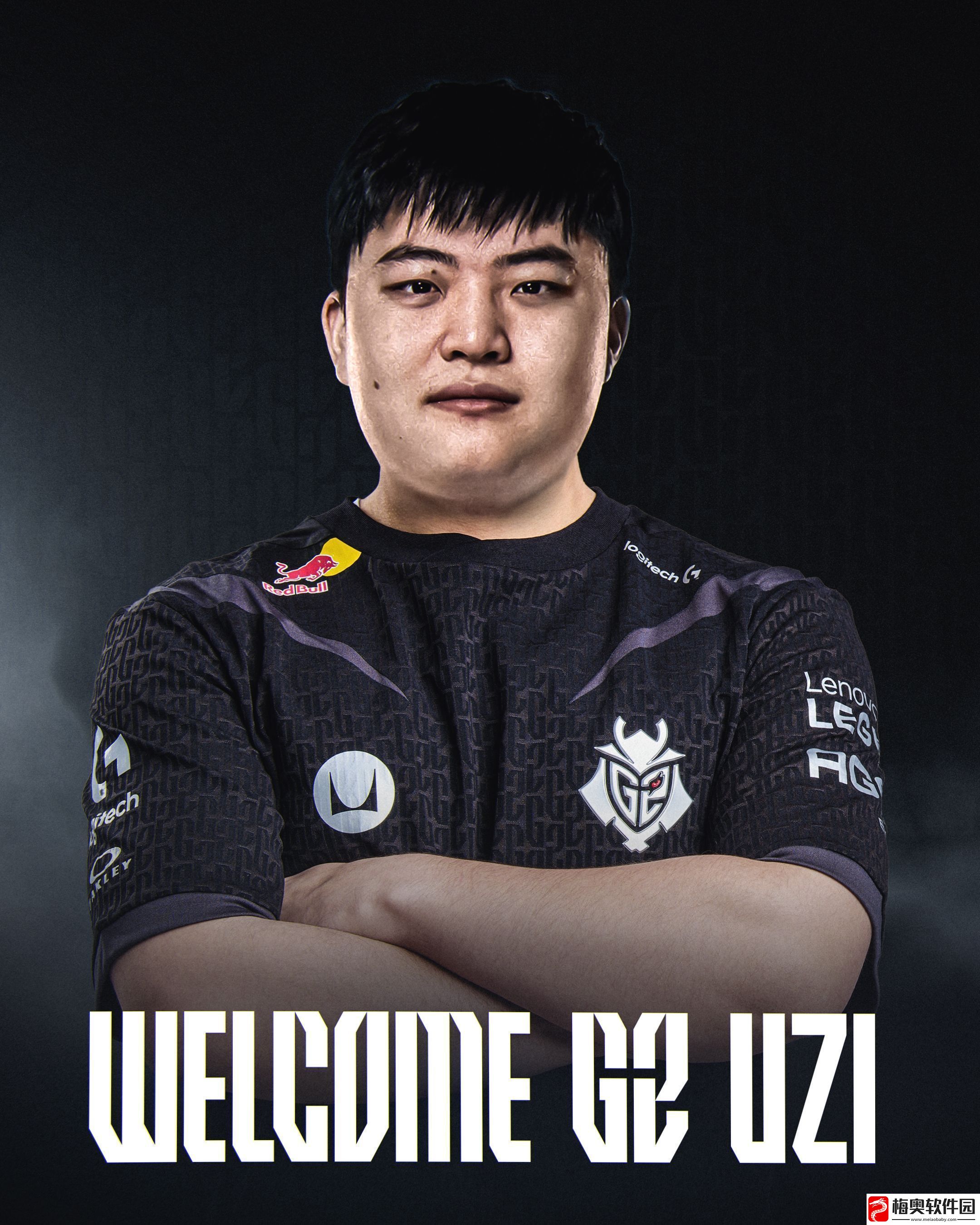 G2官推整活P图Uzi说“不介意去G2复出”：欢迎G2.Uzi