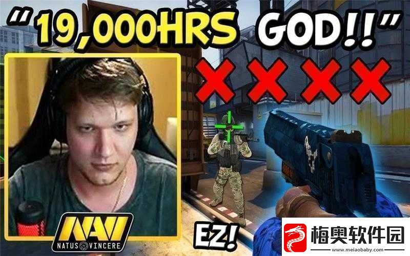 暴躁老外玩CSGO：老外暴躁游戏瞬间