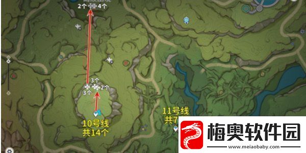 原神劫波莲采集位置分享原神劫波莲采集分布图