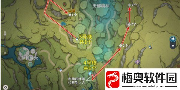 原神劫波莲采集位置分享原神劫波莲采集分布图
