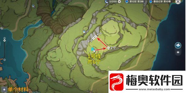 原神劫波莲采集位置分享原神劫波莲采集分布图