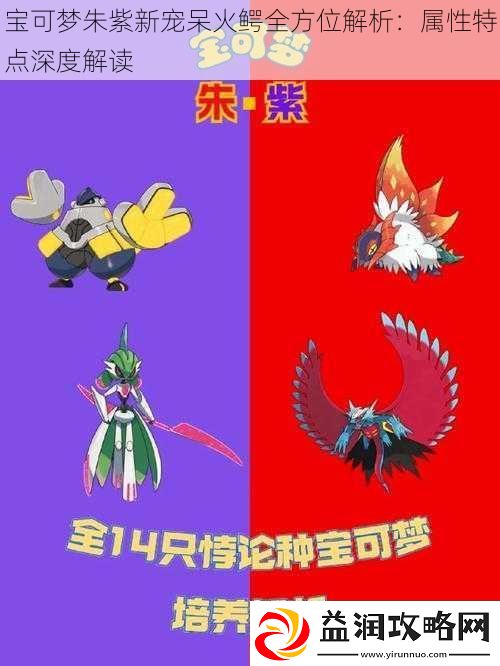 宝可梦朱紫新宠呆火鳄全方位解析：属性特点深度解读