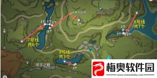 原神劫波莲采集位置分享原神劫波莲采集分布图