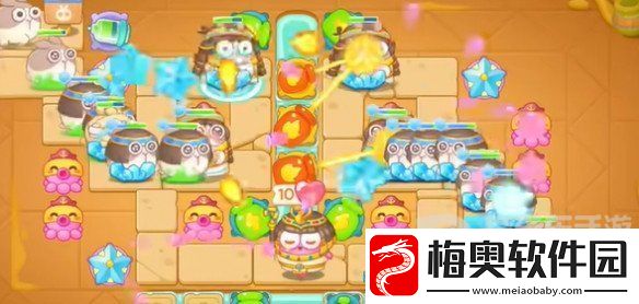保卫萝卜4法老归来第81关怎么打