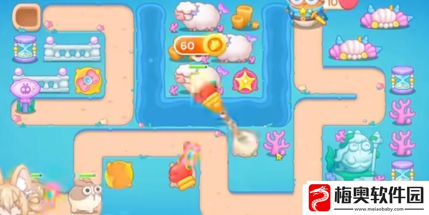 保卫萝卜4海的闺女第84关怎么过关