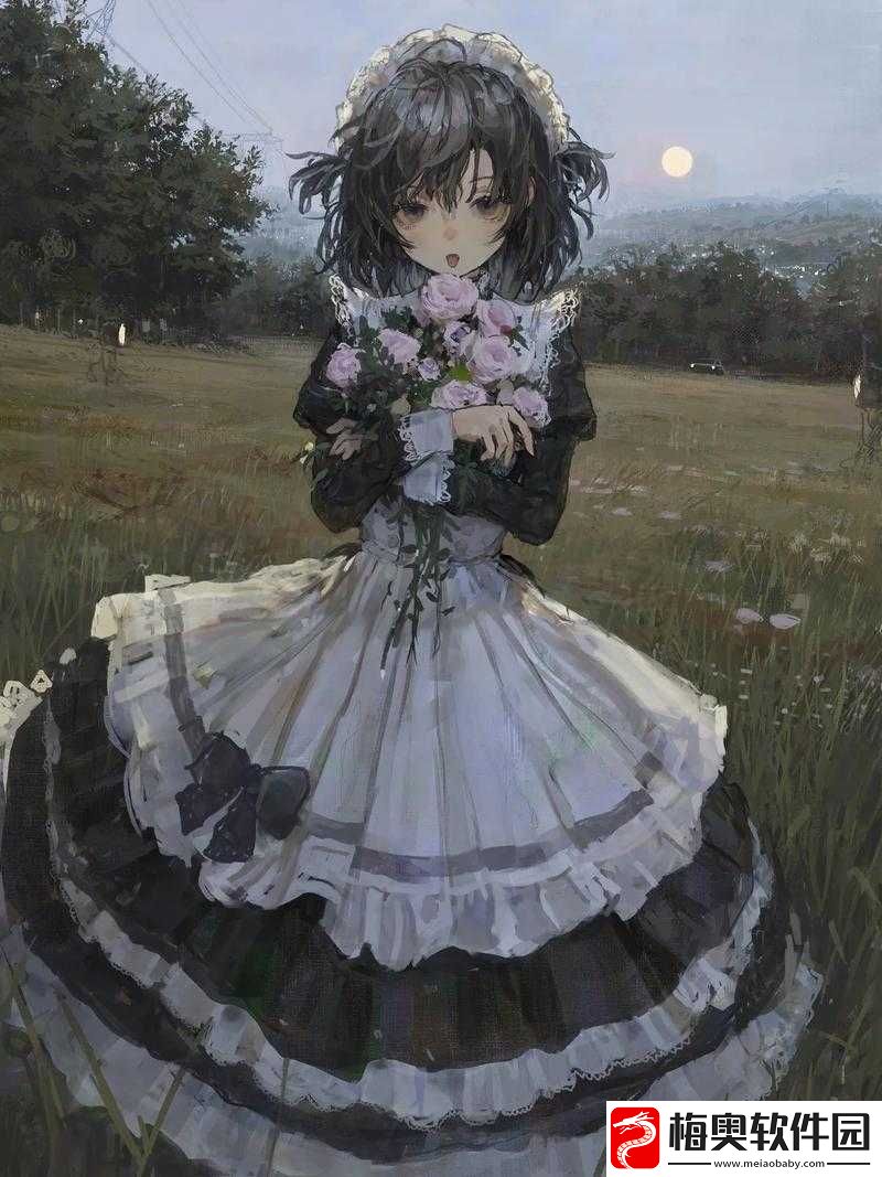 袅娜少女羞岁月