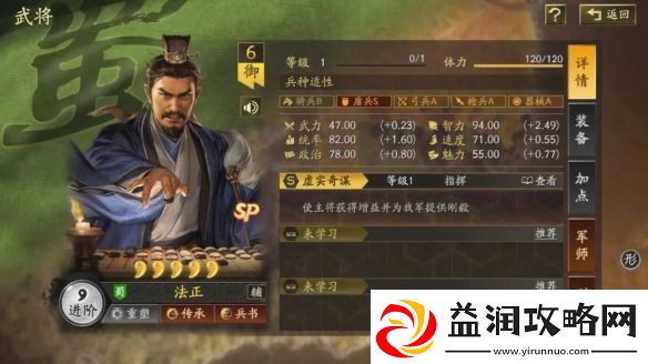 三国志战略版SP法正阵容推荐