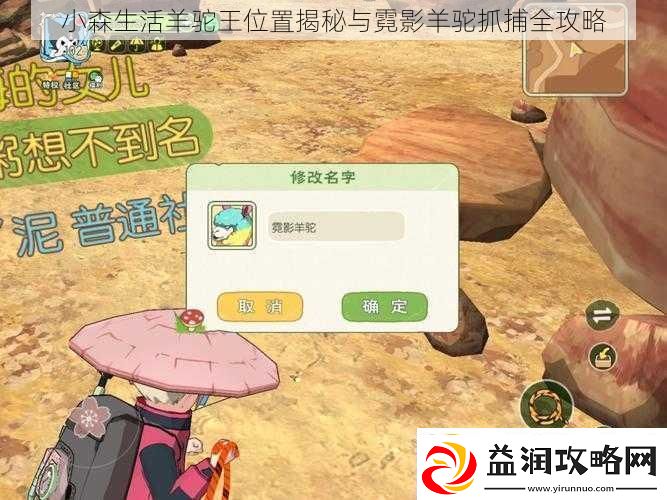 小森生活羊驼王位置揭秘与霓影羊驼抓捕全攻略