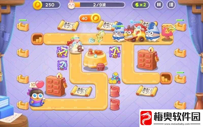 保卫萝卜-4-厨师-10-关-轻松过关的秘密技巧