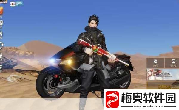 荒野行动新载具上线-游击战神器两轮摩托风驰电掣！