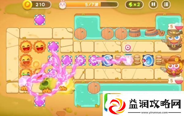 保卫萝卜4波仔很忙第四关无伤通关攻略